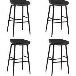 vidaXL Ensemble de Bar 5 pcs Mobilier de Bistrot Meubles de Pub Ensemble de Comptoir Table et Chaises de Bar Restaurant 3057381