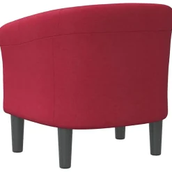 vidaXL Fauteuil Cabriolet, Chaise avec Accoudoirs, Canapé avec Dossier, Siège Rembourré, Meuble de Salon Chambre Bureau, 356427