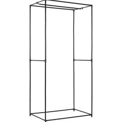 vidaXL Garde-robe Gris 75x50x160 cm