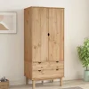 vidaXL Garde-robe OTTA 76,5x53x172 cm Bois massif de pin 348588