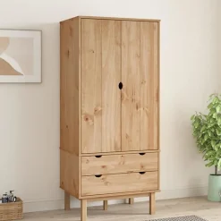 vidaXL Garde-robe OTTA 76,5x53x172 cm Bois massif de pin 348588
