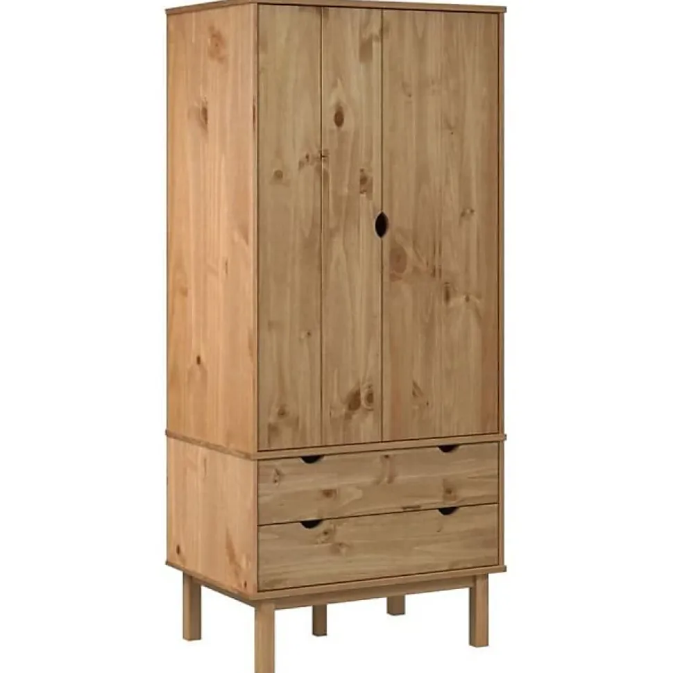 vidaXL Garde-robe OTTA 76,5x53x172 cm Bois massif de pin 348588