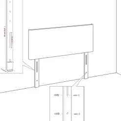 vidaXL Meuble TV à haute brillance blanc 120 x 40,3 x 34,7 cm