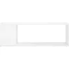 vidaXL Meuble TV Blanc brillant 100x24x32 cm Aggloméré