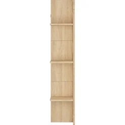 vidaXL Meuble TV chêne sonoma 152x22x113 cm bois d'ingénierie 833724