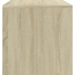 vidaXL Meuble TV Chêne sonoma 100 x 40 x 40 cm Aggloméré
