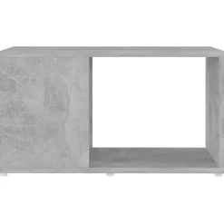 vidaXL Meuble TV Gris béton 60x24x32 cm Aggloméré