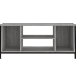 vidaXL Meuble TV sonoma gris 102x35x45 cm bois d'ingénierie 826288