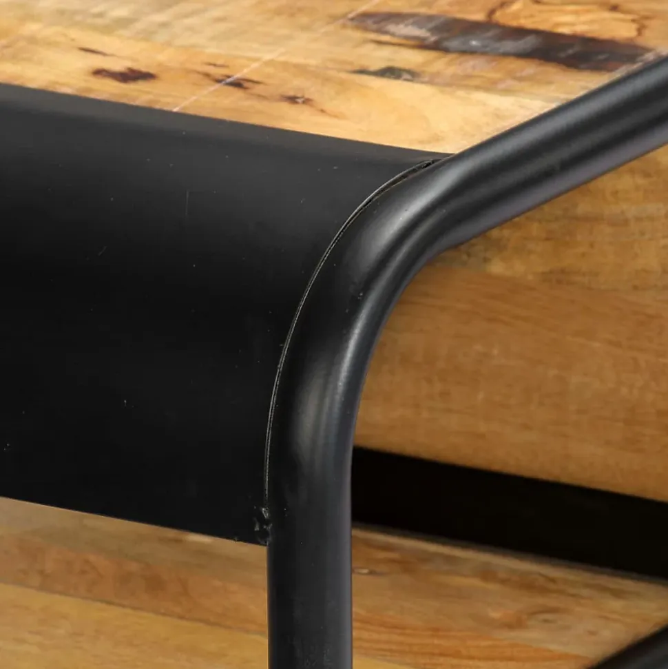 vidaXL Table console 118 x 30 x 75 cm Bois de manguier massif