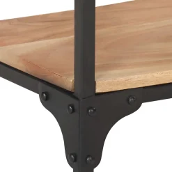 vidaXL Table console 110x30x75 cm Bois solide d'acacia