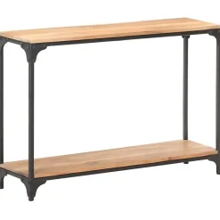 vidaXL Table console 110x30x75 cm Bois solide d'acacia