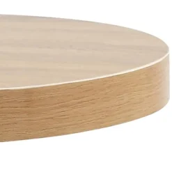 vidaXL Table de bistro Marron clair 40 cm MDF