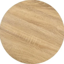vidaXL Table de bistro Marron clair 40 cm MDF