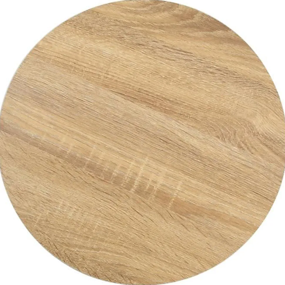 vidaXL Table de bistro Marron clair 40 cm MDF