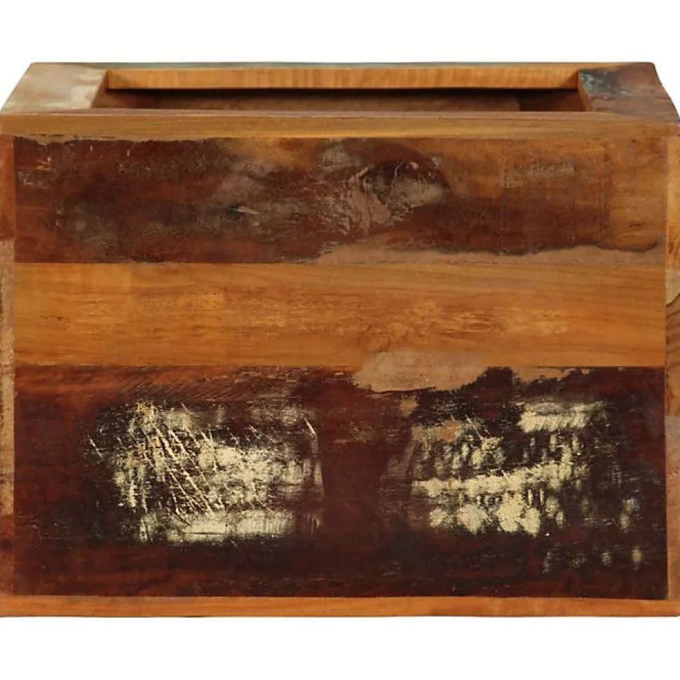 vidaXL Tabouret 40x30x40 cm Bois de récupération solide