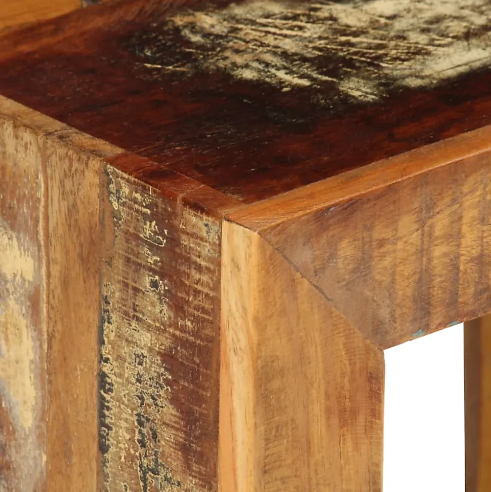 vidaXL Tabouret 40x30x40 cm Bois de récupération solide
