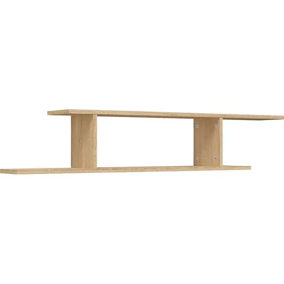 vidaXL Étagère TV murale Chêne Sonoma 125x18x23 cm Aggloméré