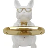 Vide poche déco bouledogue cool assis