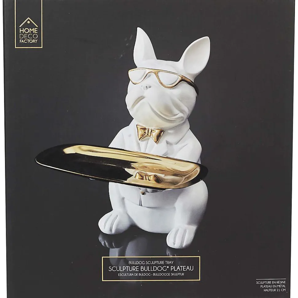 Vide poche déco bouledogue cool assis