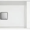 Évier en fragranite blanc 1 bac à encastrer Franke Frames