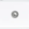 Évier sous-plan en céramique 1 cuve à encastrer Villeroy & Boch Subway blanc brillant