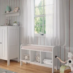 Vitalispa Étagère pour enfants Blanc 107.2x63.8cm