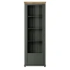 Vitrine 1 porte ouverture gauche Martin Vert et Bois