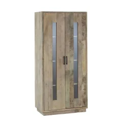 Vitrine en bois recyclé Damian