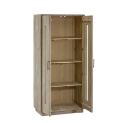Vitrine en bois recyclé Damian