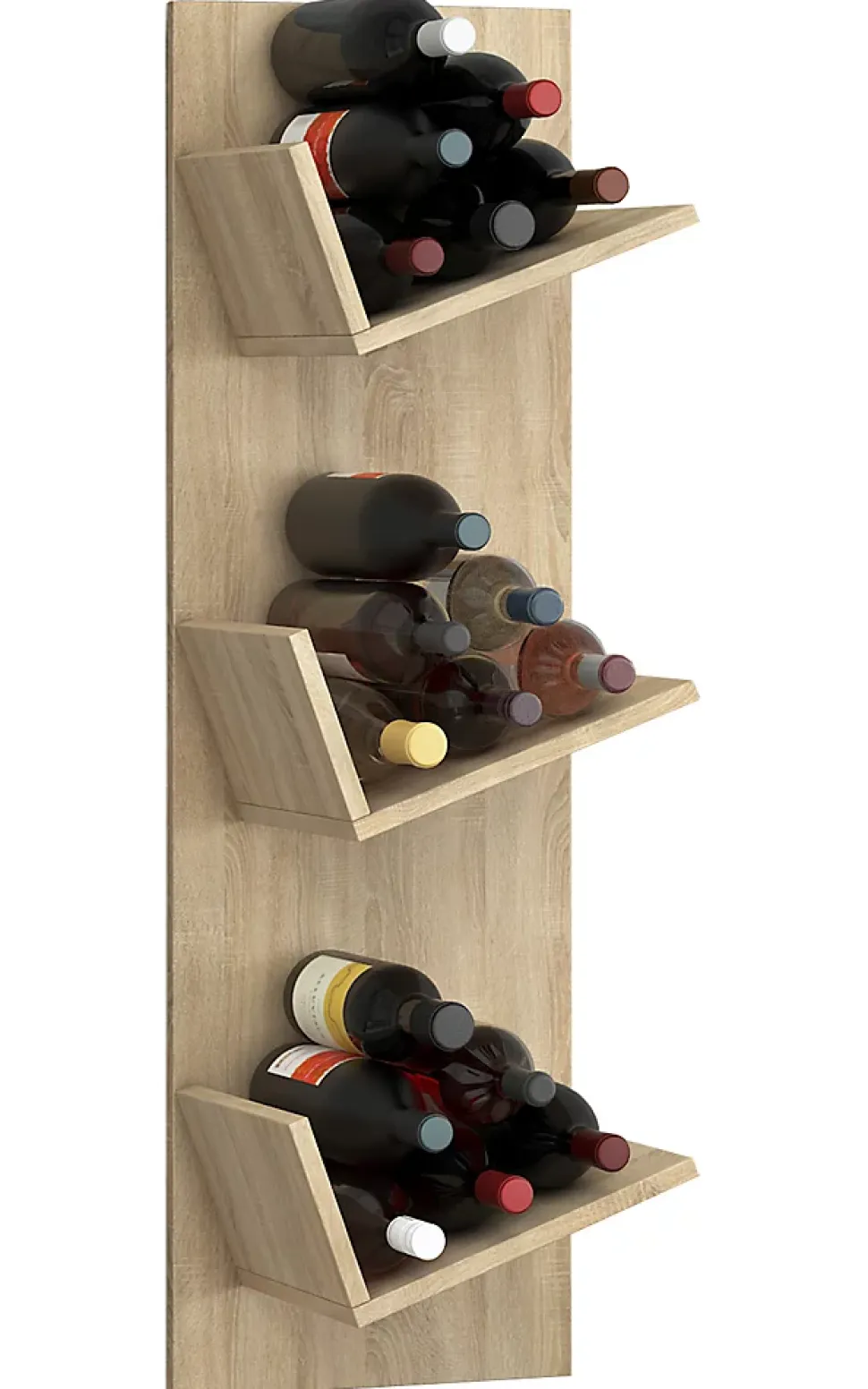 Weinregal Wandregal Flaschen Wein Vinosi